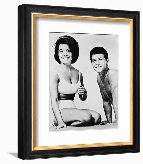 Annette Funicello & Frankie Avalon-null-Framed Photo