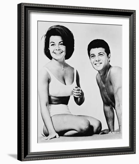 Annette Funicello & Frankie Avalon-null-Framed Photo