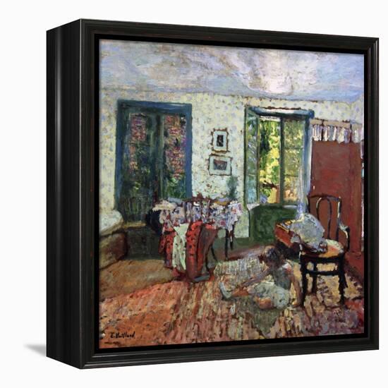 Annette in an Interior-Edouard Vuillard-Framed Premier Image Canvas