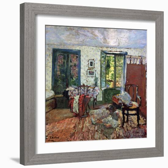 Annette in an Interior-Edouard Vuillard-Framed Giclee Print