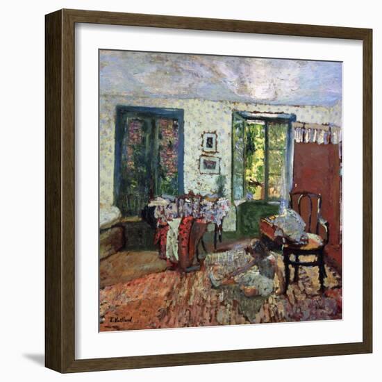 Annette in an Interior-Edouard Vuillard-Framed Giclee Print