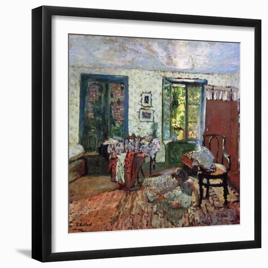 Annette in an Interior-Edouard Vuillard-Framed Giclee Print