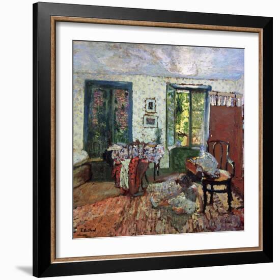 Annette in an Interior-Edouard Vuillard-Framed Giclee Print