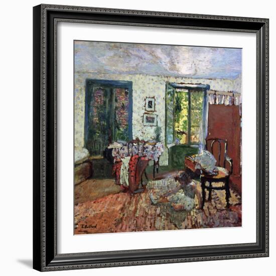 Annette in an Interior-Edouard Vuillard-Framed Giclee Print