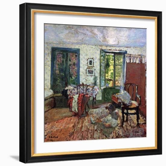 Annette in an Interior-Edouard Vuillard-Framed Giclee Print