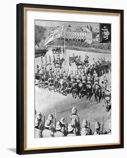 Annexation of the Orange Free State, 2nd Boer War, May 1900-null-Framed Giclee Print