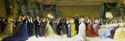 Dance in Honour of Umberto I-Annibale Brugnoli-Giclee Print