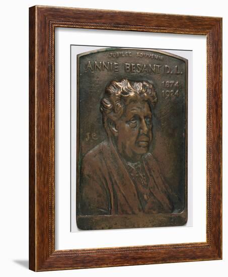 Annie Besant-John Cassidy-Framed Photographic Print