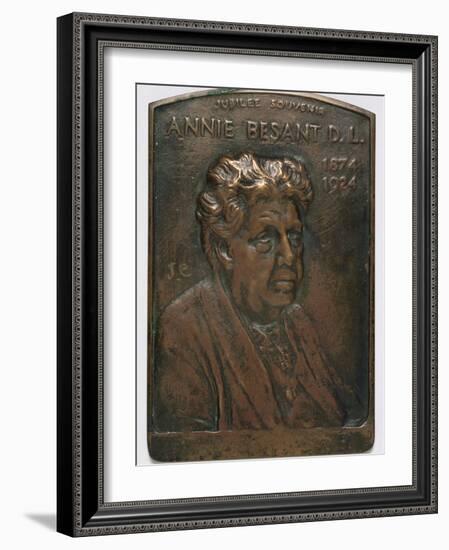 Annie Besant-John Cassidy-Framed Photographic Print