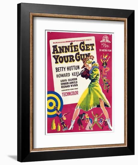 Annie Get Your Gun, Betty Hutton, 1950-null-Framed Art Print