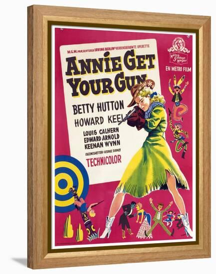 Annie Get Your Gun, Betty Hutton, 1950-null-Framed Stretched Canvas