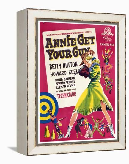 Annie Get Your Gun, Betty Hutton, 1950-null-Framed Stretched Canvas