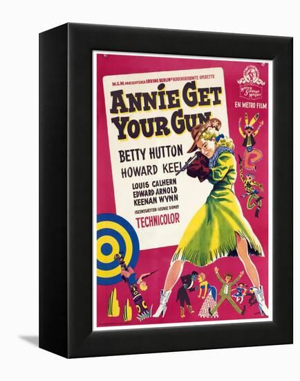 Annie Get Your Gun, Betty Hutton, 1950-null-Framed Stretched Canvas