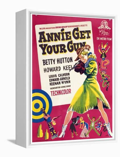 Annie Get Your Gun, Betty Hutton, 1950-null-Framed Stretched Canvas