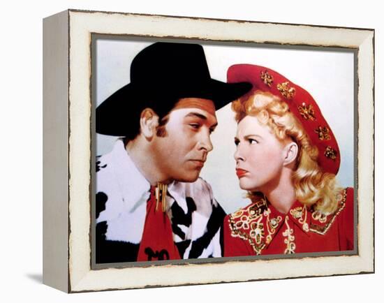 Annie Get Your Gun, Betty Hutton, Howard Keel, 1950-null-Framed Stretched Canvas