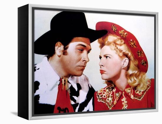 Annie Get Your Gun, Betty Hutton, Howard Keel, 1950-null-Framed Stretched Canvas