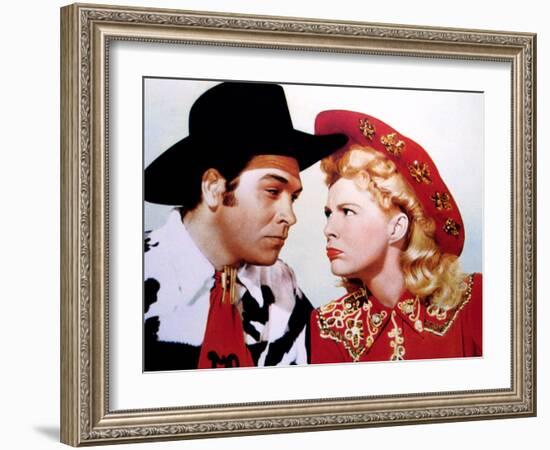 Annie Get Your Gun, Betty Hutton, Howard Keel, 1950-null-Framed Photo