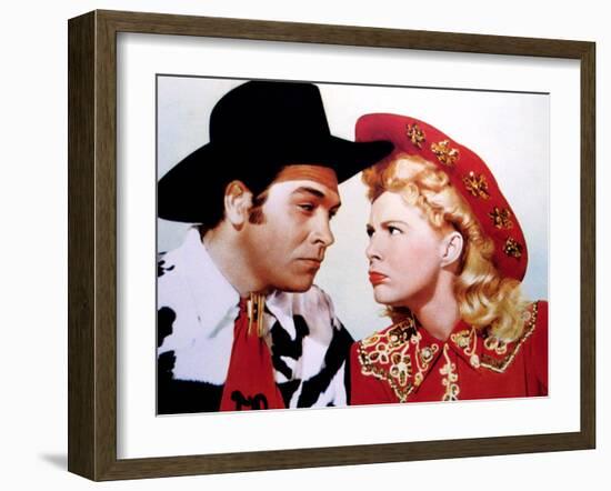 Annie Get Your Gun, Betty Hutton, Howard Keel, 1950-null-Framed Photo