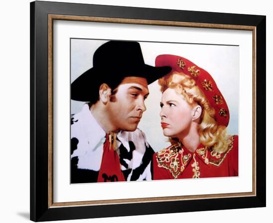 Annie Get Your Gun, Betty Hutton, Howard Keel, 1950-null-Framed Photo