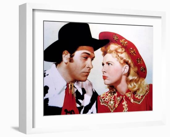 Annie Get Your Gun, Betty Hutton, Howard Keel, 1950-null-Framed Photo