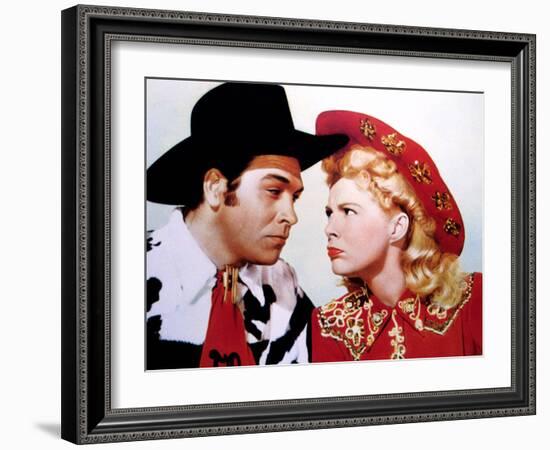 Annie Get Your Gun, Betty Hutton, Howard Keel, 1950-null-Framed Photo