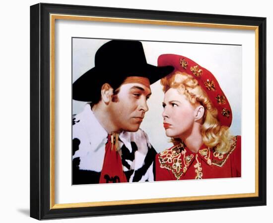 Annie Get Your Gun, Betty Hutton, Howard Keel, 1950-null-Framed Photo