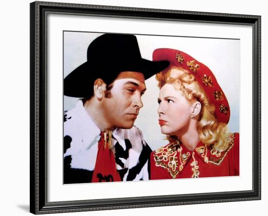 Annie Get Your Gun, Betty Hutton, Howard Keel, 1950-null-Framed Photo