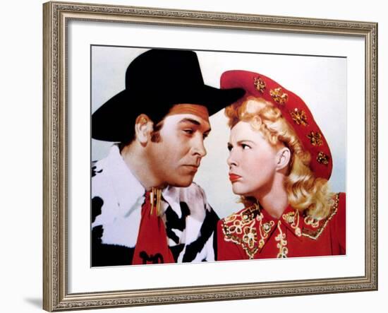 Annie Get Your Gun, Betty Hutton, Howard Keel, 1950-null-Framed Photo