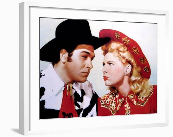 Annie Get Your Gun, Betty Hutton, Howard Keel, 1950-null-Framed Photo