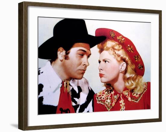 Annie Get Your Gun, Betty Hutton, Howard Keel, 1950-null-Framed Photo