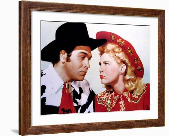 Annie Get Your Gun, Betty Hutton, Howard Keel, 1950-null-Framed Photo