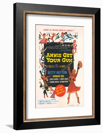 Annie Get Your Gun - Movie Poster Reproduction-null-Framed Photo