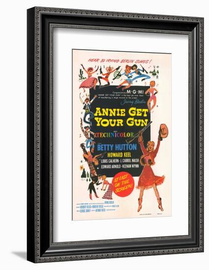 Annie Get Your Gun - Movie Poster Reproduction-null-Framed Photo