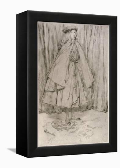 Annie Haden, 1860-James Abbott McNeill Whistler-Framed Premier Image Canvas