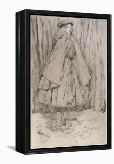 Annie Haden, 1860-James Abbott McNeill Whistler-Framed Premier Image Canvas