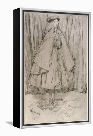 Annie Haden, 1860-James Abbott McNeill Whistler-Framed Premier Image Canvas