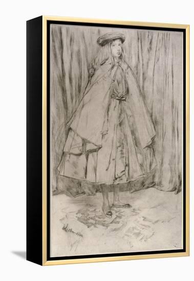 Annie Haden, 1860-James Abbott McNeill Whistler-Framed Premier Image Canvas