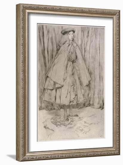 Annie Haden, 1860-James Abbott McNeill Whistler-Framed Giclee Print