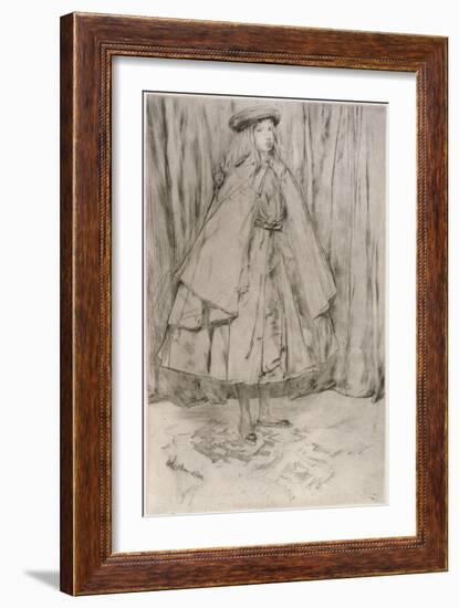 Annie Haden, 1860-James Abbott McNeill Whistler-Framed Giclee Print