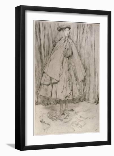 Annie Haden, 1860-James Abbott McNeill Whistler-Framed Giclee Print