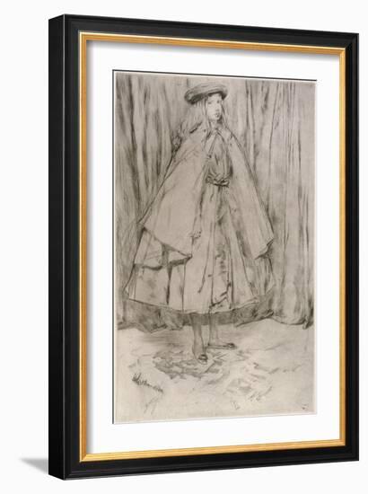 Annie Haden, 1860-James Abbott McNeill Whistler-Framed Giclee Print