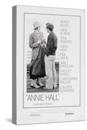 Art print POSTER Canvas Woody Allen and Diane Keaton in Annie Hall