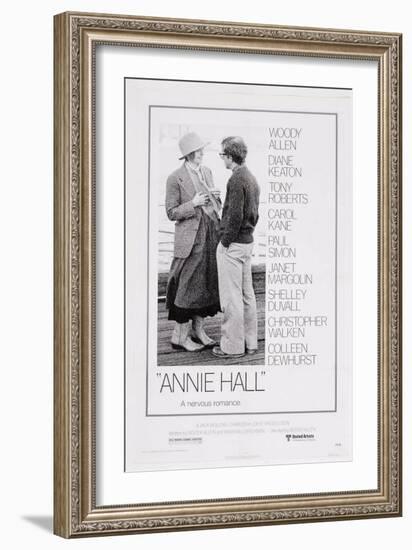 Annie Hall, Diane Keaton, Woody Allen, 1977-null-Framed Art Print