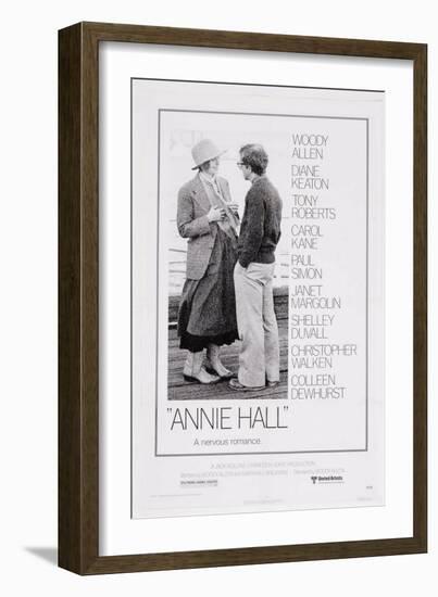 Annie Hall, Diane Keaton, Woody Allen, 1977-null-Framed Art Print