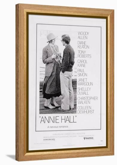 Annie Hall, Diane Keaton, Woody Allen, 1977-null-Framed Stretched Canvas