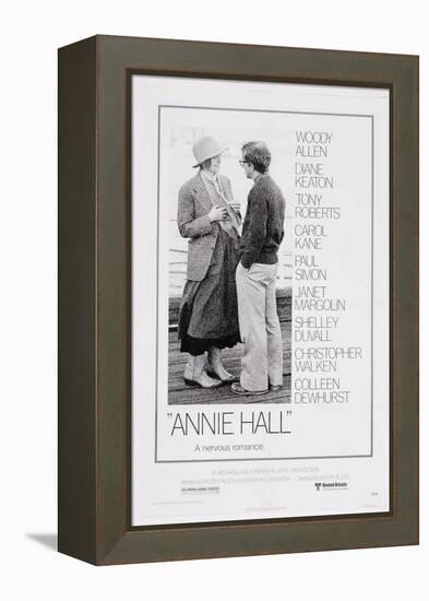 Annie Hall, Diane Keaton, Woody Allen, 1977-null-Framed Stretched Canvas