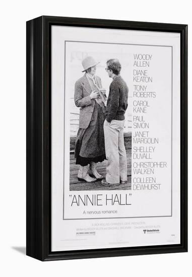 Annie Hall, Diane Keaton, Woody Allen, 1977-null-Framed Stretched Canvas