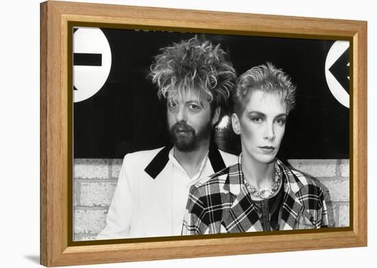 Annie Lennox and Dave Stewart the Eurythmics-Associated Newspapers-Framed Stretched Canvas