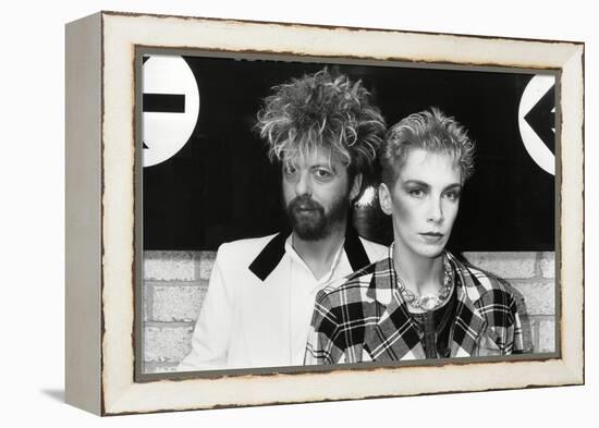 Annie Lennox and Dave Stewart the Eurythmics-Associated Newspapers-Framed Stretched Canvas