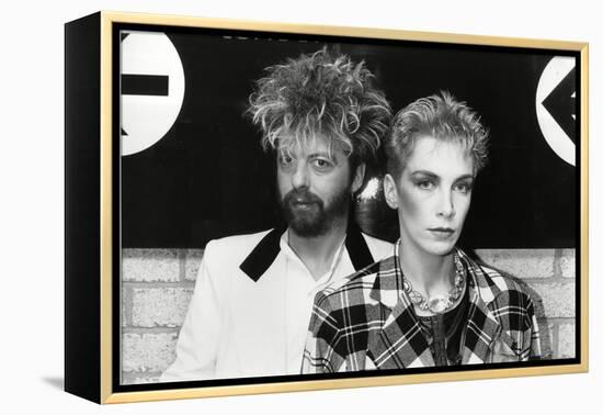 Annie Lennox and Dave Stewart the Eurythmics-Associated Newspapers-Framed Stretched Canvas